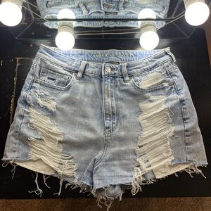 american eagle jean shorts